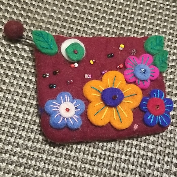 Felted wallet. - Picture 8 of 15